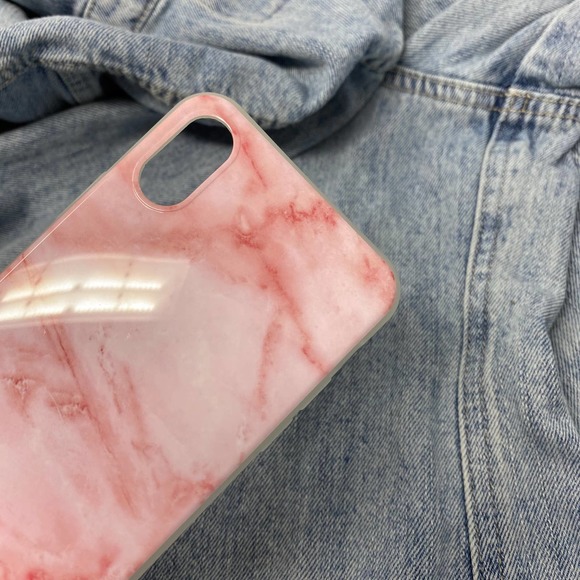iPhone 6(s) Case Pink White Cover - Picture 2 of 5